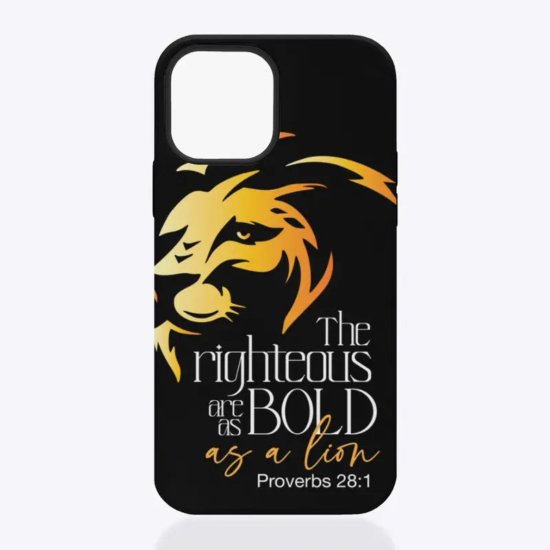 The righteous are as bold as a lion